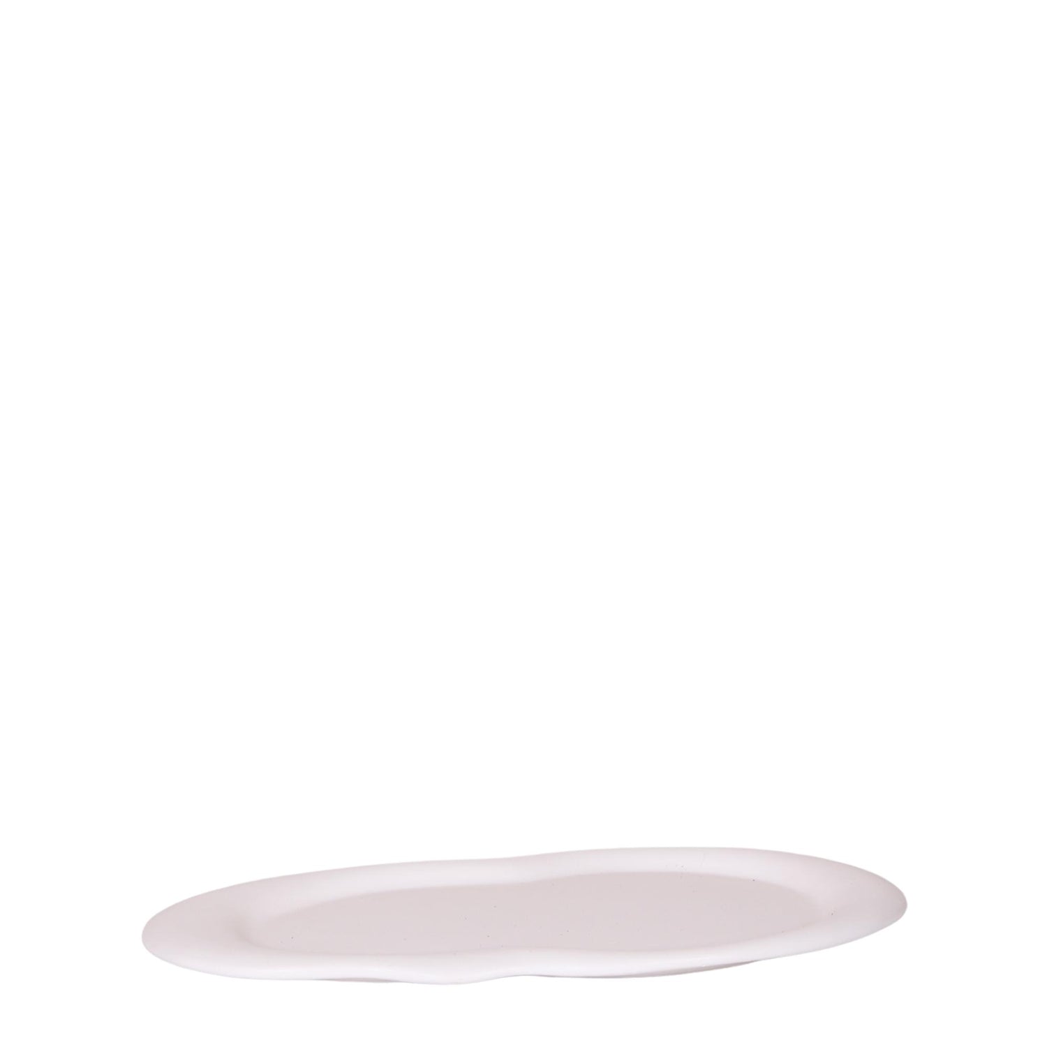 Kolibri Home – Cloud plate - Ovale dienblad Ø30cm - White