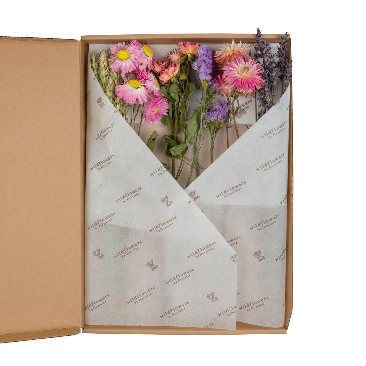 Droogbloemen - Flowers i Letterbox - Pik - 5 stuks - ↕30cm