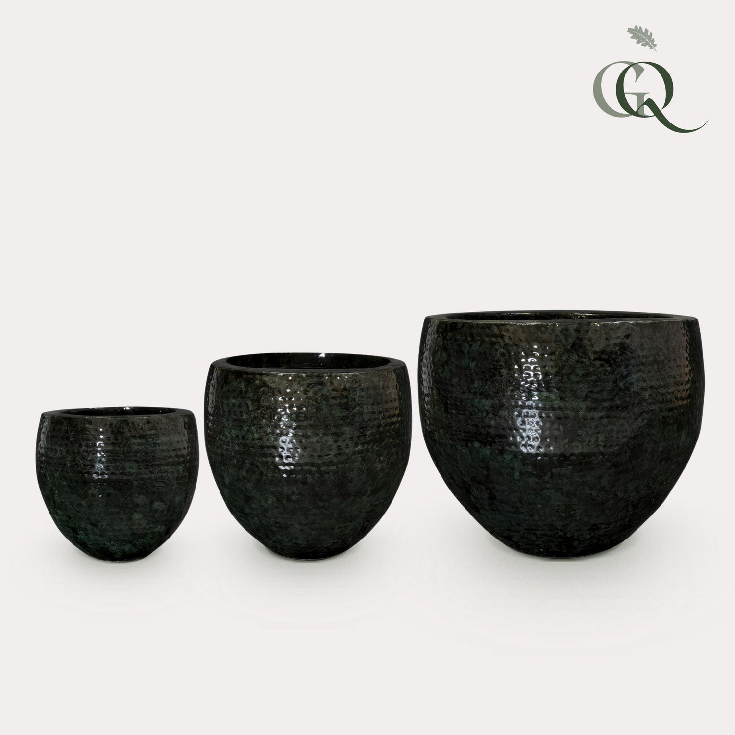 Set van 3 potten - Thom Zwart medaal - Width