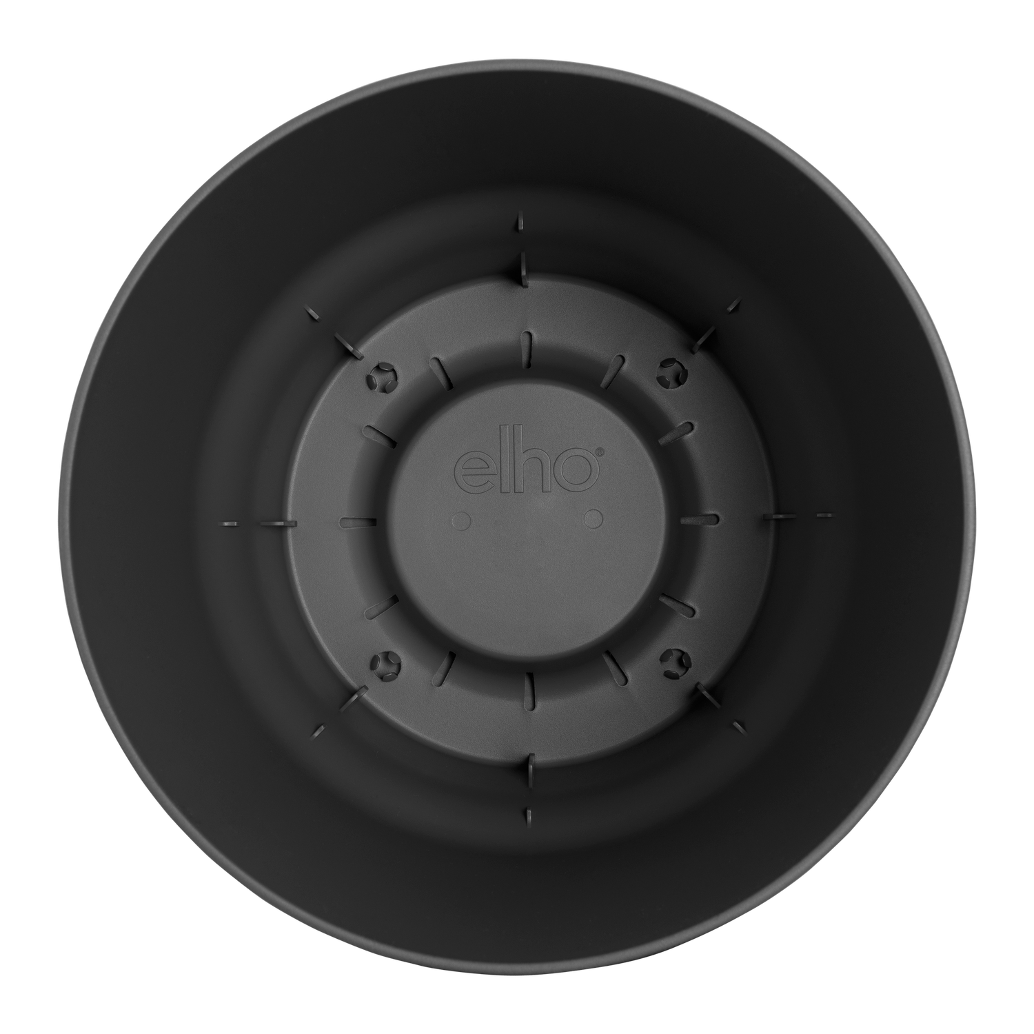 Pot elho Greenville Round svart - D14 x H13