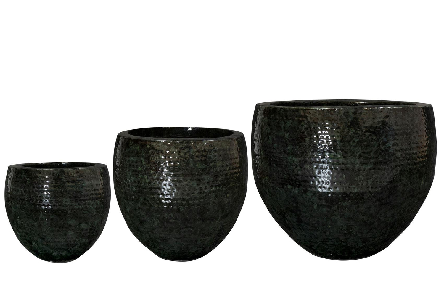 Set van 3 potten - Thom Zwart medaal - Width