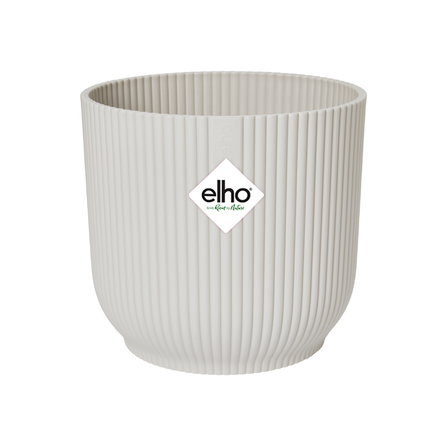 Pot elho Vibes Fold Round vit - D18 x H17