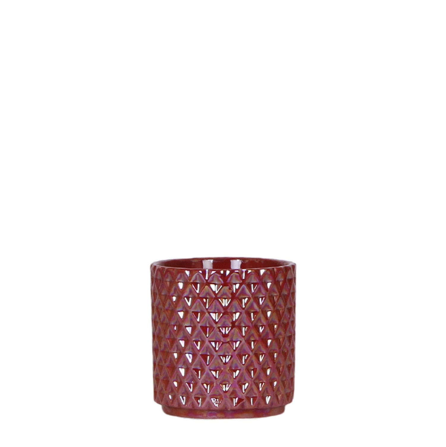 Kolibri Home – Diamond pearl red - Ø9cm