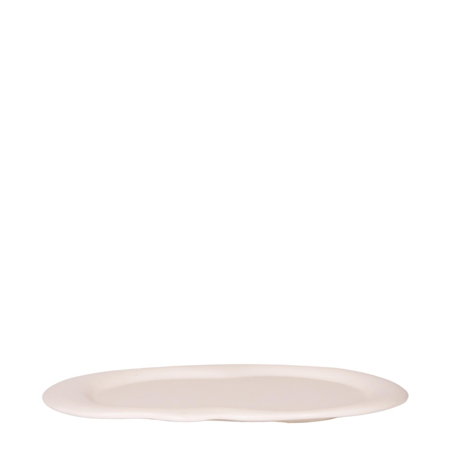 Kolibri Home – Cloud plate - Ovale dienblad Ø30cm - Travertie
