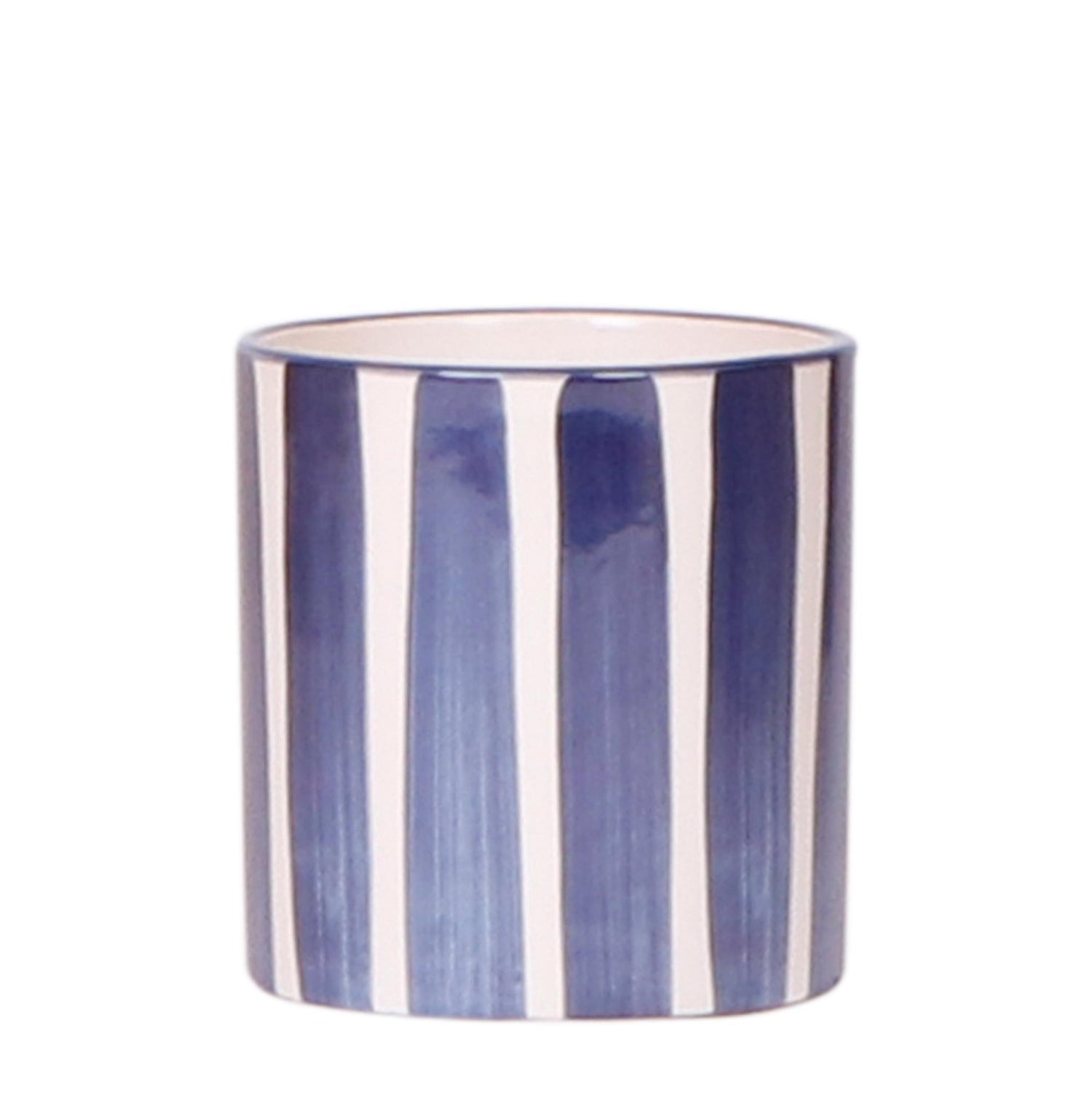 Kolibri Home – Paited stripe - Blue - Ø9cm