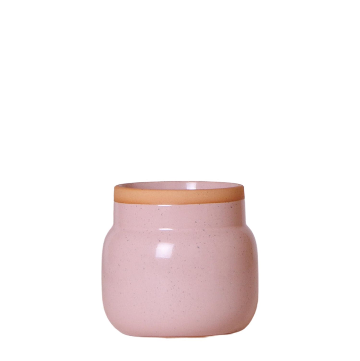 Kolibri Home – Vitage kruka - Roze keramisk prydnadskruka - Ø9cm